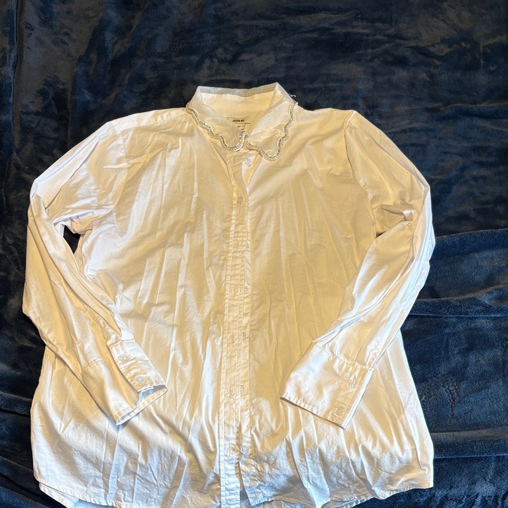 Jason Wu White Button Down Shirt
